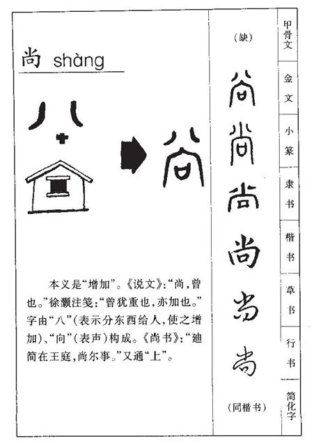 尚字五行|「尚康熙字典笔画」尚字五行属什么,尚字起名的寓意含义